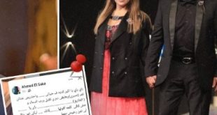 رسالة غامضة بعد شائعة ارتباط طليقته.. احمد السقا:” باي باي يا أكبر كدبة”