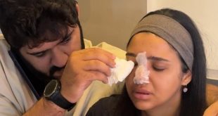 حقنة فيلر كادت أن تُفقد بصر وأنف البلوغر كنزي مدبولي!!