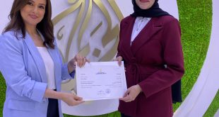 تخرج آية علي الزين من مؤسسة “الجزيرة” بنجاح