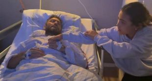 بعد استئصال الكلى تامر حسني يتابع علاجه بمصر