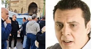 جنازة طارق الامير وأول الحضور ابن خاله هذا الفنان؟