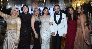 مجدي فرحات يحتفل بزفاف نجله أمين.. وبوسي تشعل أجواء الحفل