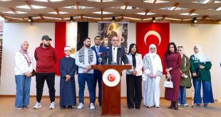 السفارة التركية في القاهرة تنظم فعالية لدعم الفلسطينيين في أول أيام العام الجديد.