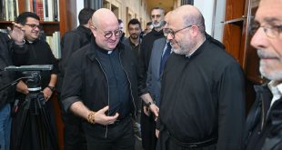 الأب غييرمي في ضيافة جامعة الروح القدس – الكسليك: “هذه رسالتي”