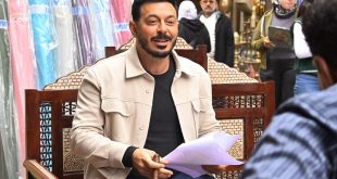 بعد عام من الزواج.. مصطفى شعبان صار اباً !!