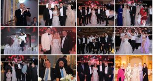 العسيلي ولورديانا يشعلان حفل زفاف نجل رجل الأعمال فاخر السعدي