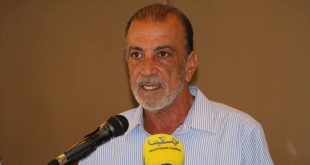 الشاعر صلاح زيدان شهيداً بغارة صيدا