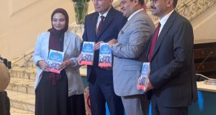 حفل تدشين مؤلف الصدر الأعظم العثماني “كامل باشا القبرصي” في القاهرة.