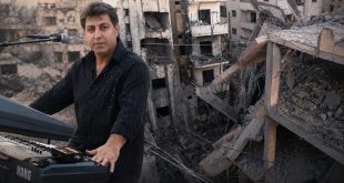 الملحن قاسم جابر يخسر منزله وارشيفه بغاره !!