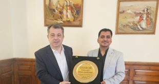 تعزيزًا للتعاون الدولي.. السفير الأرميني بالقاهرة يستقبل عبدالوهاب كرم الحلوي