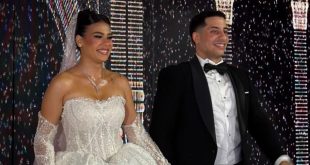بالصور زفاف المصرفي مصطفى محمد ابو زيد ويارا وحيد.. الف مبروك