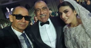 حسام بسيوني يشارك رجل الأعمال شعبان الجنايني التهنئة بزفاف نجله الدكتور أحمد